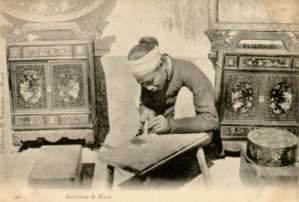 3 1 4 Ảnh 1 Vẽ tranh Hàng Trống Ảnh 2 Nghề làm lọng Ảnh 3 Nghề sơn 9