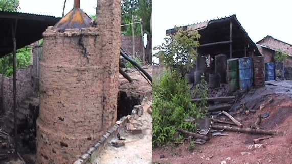 Hình 3 1 Một số hình ảnh về cơ sở tái chế CTNH trái phép bị phát hiện 1