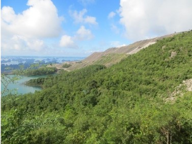 Hình 3 5 Bãi thải Mông Giăng mỏ than Đèo Nai Bãi thải ngoài Bãi thải Khe 1