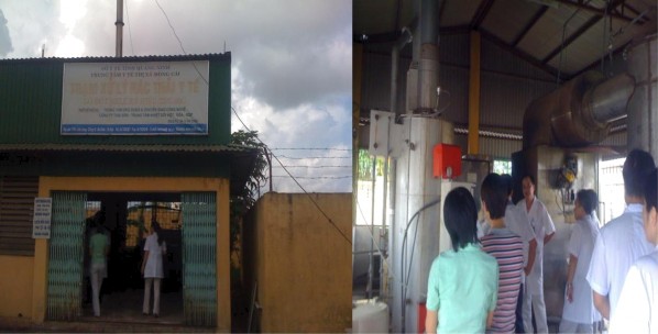 H8 Tram xíi ly CTR y te Benh vien da khoa khu vqc Móng Cái H9 Kho luz tríi’ chat thài cua 1