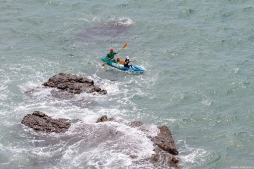 Chèo thuyền Kayak Dựng lều bên bờ biển Tổ chức tiệc BBQ tại bờ biển Tuyến 3