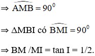 ⇒ BM MI tan I 1 2 Kết luận Quỹ tích điểm I là hai cung DB và BC nhìn AB 9