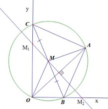 B Phần đảo Lấy M bất kì thuộc đoạn thẳng M1M2 ta có MO MA Vẽ đường 2