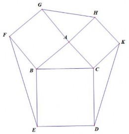 Ví dụ 2 4 Trên trang trắng của màn hình GSP GV dựng tam giác ABC bất kì và ba 9
