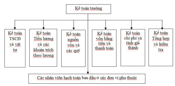 Sơ đồ 1 1 Mô hình tổ chức bộ máy kế toán tập trung Phụ lục 1 2 Sơ đồ 1