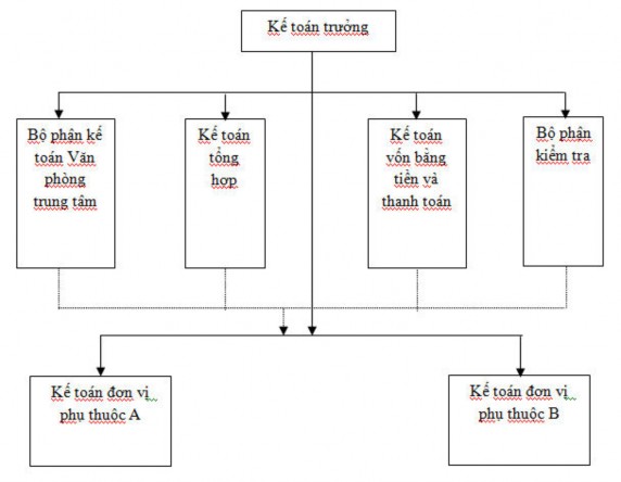 Sơ đồ 1 2 Mô hình tổ chức bộ máy kế toán phân tán Phụ lục 1 3 Sơ đồ 2