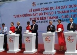 Đây là tuyến Metro đầu tiên được xây dựng tại Thành phố Hồ Chí Minh với 2
