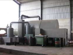 Hình 8 Hệ thống chưng dầu thải phân đoạn trái và chưng đơn giản phải e 8