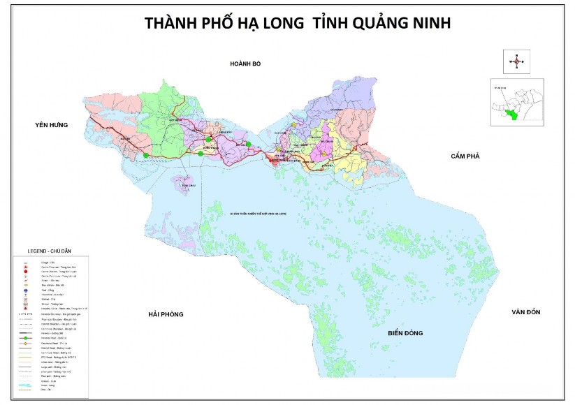 Hình 1 1 Tổng thể khu vực nghiên cứu 13 Vùng tập trung các đảo đá có phong 1