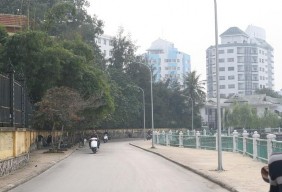Đường vành đai đoạn Thuỵ Khuê Đường Thuỵ Khuê Cây xanh bóng mát ven hồ 2