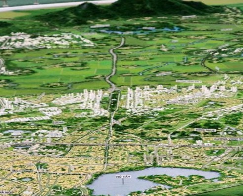 Hình 3 4 Minh họa trục đường Hồ Tây – Ba Vì Nguồn www dothi net 4