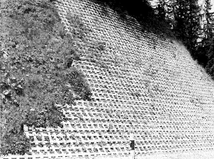 Hình 1 2 Sườn đồi và các ô bê tông đã trồng cỏ b Giải pháp ngăn ngừa 3