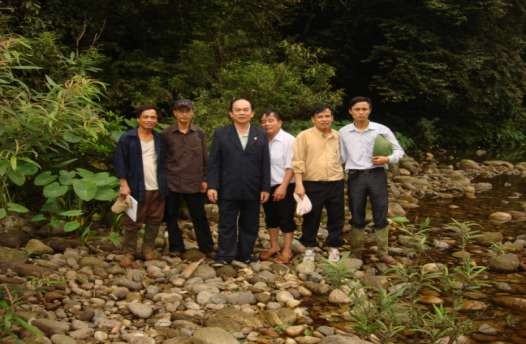 Thăm Thành Cụ Phan Vết tích của Tường ngăn nước chống giặc Một góc của 5