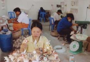 Hình 1 12 Cơ sở làm đồ lưu niệm biển Hình 1 13 Cơ sở chế tác đồ lưu 13