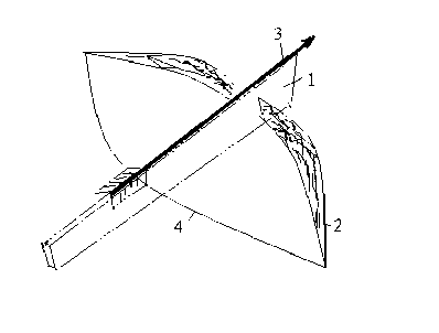 HÌNH VẼ CÁI NỎ CHÚ THÍCH 1 THÂN NỎ 2 CÁCH CUNG 3 MŨI TÊN 4 DÂY CUNG Hình 2
