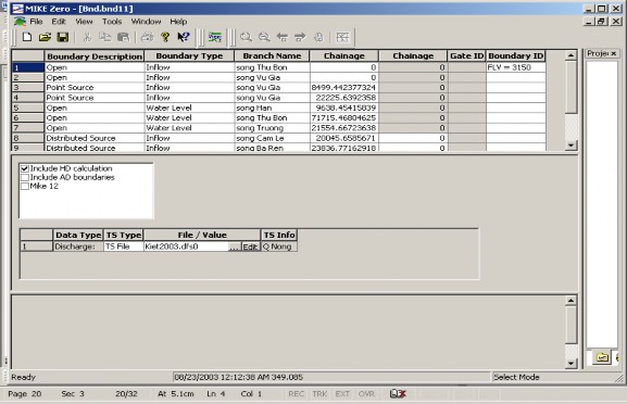 Hình 8 Thiết lập điều kiện biên BND11 3 3 1 4 Thiết lập file thông số mô 2