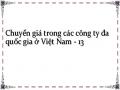 Chuyển giá trong các công ty đa quốc gia ở Việt Nam - 13