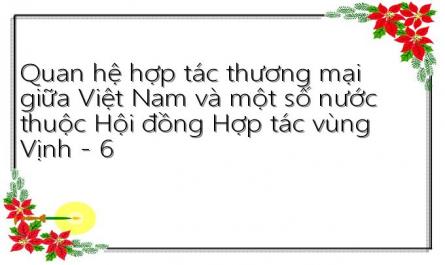 Thị Trường Xuất Nhập Khẩu Việt Nam Với Các Khu Vực Thế Giới.