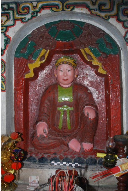 Ảnh 1 Bia hậu Phật bi Thịnh Đức 3 1655 II Bia đá chùa Cống Xuyên 3