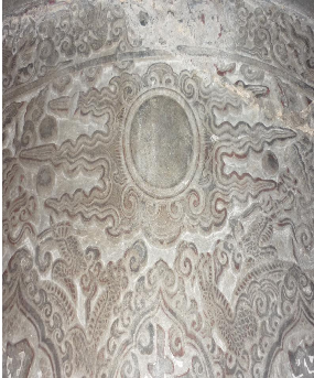 Ảnh 24 25 Trang trí hình mặt trời ván lá đề trên trán bia Sùng Nghiêm tự bi 2