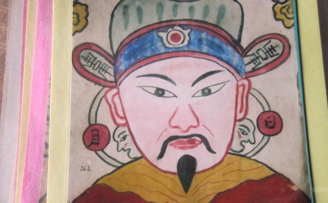 H13 Tranh thánh dùng trong lễ cấp sắc Ảnh Đỗ Văn Kiên H14 Tranh thánh dùng 6