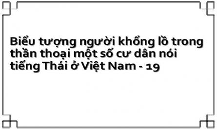 Biểu tượng người khổng lồ trong thần thoại một số cư dân nói tiếng Thái ở Việt Nam - 19