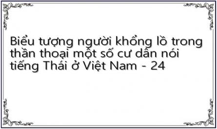 Biểu tượng người khổng lồ trong thần thoại một số cư dân nói tiếng Thái ở Việt Nam - 24