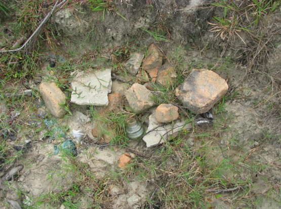 Bản ảnh 36 Gạch Champa tại phế tích Cổ Tháp Nguồn Tác giả 10