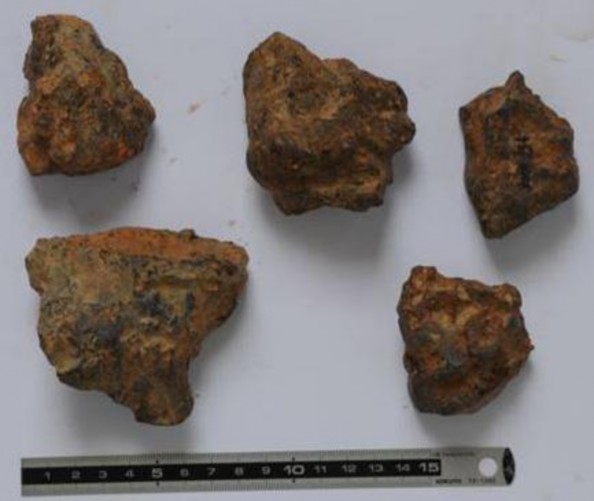 Bản ảnh 57 Sỉ sắt phát hiện tại thành cổ Hóa Châu Nguồn Tác giả Bản 11