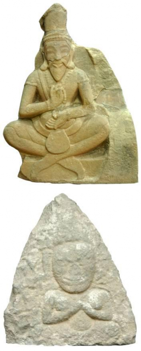 Bản ảnh 128 Phù điêu đạo sư Bản ảnh 129 Phát thảo phù điêu đạo sư 4