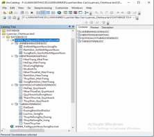 Figure 3 1 Structure of water resources database Water resources database in ArcGIS is shown 1
