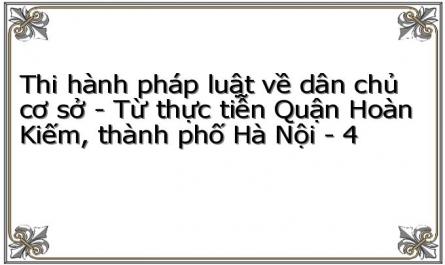 Đặc Điểm Thi Hành Pháp Luật Về Dân Chủ Cơ Sở