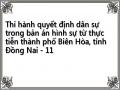 Thi hành quyết định dân sự trong bản án hình sự từ thực tiễn thành phố Biên Hòa, tỉnh Đồng Nai - 11