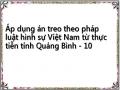 Áp dụng án treo theo pháp luật hình sự Việt Nam từ thực tiễn tỉnh Quảng Bình - 10