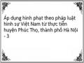 Áp dụng hình phạt theo pháp luật hình sự Việt Nam từ thực tiễn huyện Phúc Thọ, thành phố Hà Nội - 3
