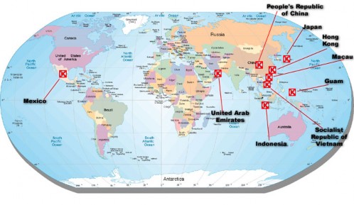 Hình 2 VĂN PHÒNG ĐẠI DIỆN CỦA CIRCLE K TRÊN TOÀN THẾ GIỚI 1 3 Quy mô và phạm 2