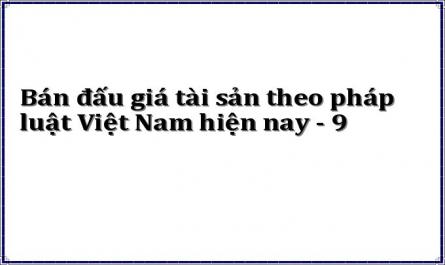 Bán đấu giá tài sản theo pháp luật Việt Nam hiện nay - 9