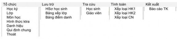 Ví dụ 2 Màn hình chính phần mềm quản lý giải bóng đá Ví dụ 3 Màn hình 2