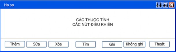 Hình 5 37 Mẫu màn hình nhập dữ liệu dạng hồ sơ Ví dụ 1 Ví dụ 2 Ví dụ 3 7