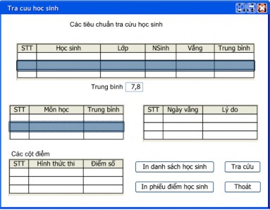 Hình 5 59 Màn hình tra cứu dùng cây danh sách 5 5 10 Thiết kế màn hình thông báo 13