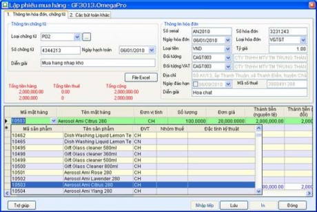 Hình 5 54 Màn hình lập phiếu mua hàng 5 5 9 Thiết kế màn hình kết quả 1 Kết 8