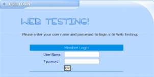 Hình 7 2 Kiểm tra màn hình đăng nhập Project Web testing application Module Testing 2
