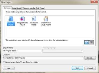 Hình 9 8 Tạo dự án Bước 2 Chọn loại dự án cần tạo bằng cách chọn Tab 7