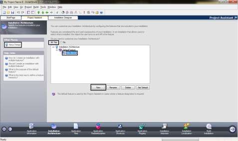 Hình 9 11 Thiết lập kiến trúc ứng dụng Bước 1 Chọn Yes Bước 2 Chọn nút 3