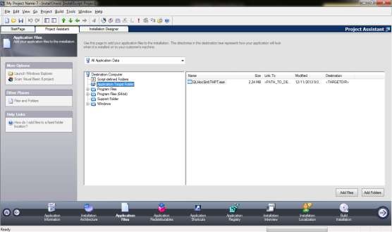 Hình 9 15 Thêm thành công tập tin ứng dụng 9 2 5 Tạo Short cut cho ứng dụng Trang 7