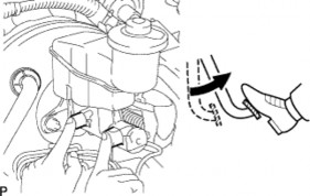 Dùng cờlê vặn đai ốc nối lắp các ống dầu phanh vào xy lanh chính Mô men 15