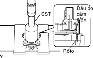 Bước 4 Lắp cụm moa ơ và vòng bi cầu sau Lắp moay ơ và vòng bi vào dầm cầu 20