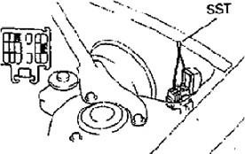 Hình 31 93 Tháo SST ra khỏi cực T C và E 1 Mã Dải tín hiệu Chẩn đoán Khu vực 1