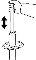 Hình 31 122 Kiểm tra bộ giảm chấn Kiểm tra òn treo dưới trước Lắc nhẹ 13