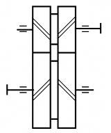 Hình 1 68 Bộ truyền bánh răng chữ V Bộ truyền bánh răng thân khai biên dạng 20